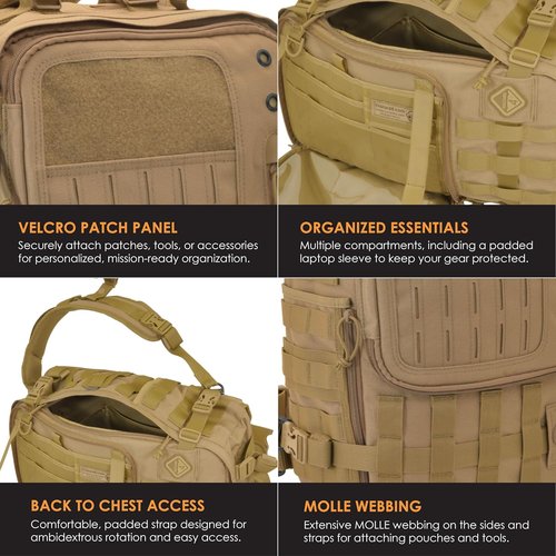 HAZARD 4 Second Front(TM Rotatable Backpack Hazard