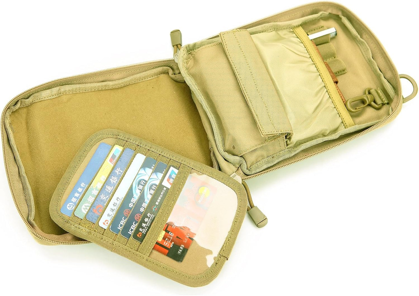 Seibertron Tactical 2.0 RFID Blocking Micro Wallet Gear Cash Purse