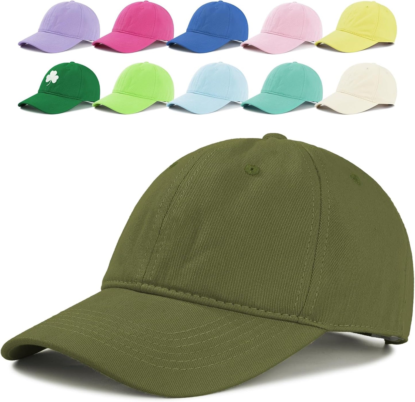 Adjustable Unisex Baseball Cap | Vintage Golf Dad Hat for Men & Women