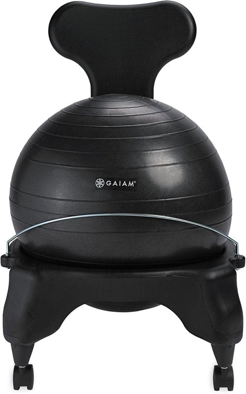 Balance Ball Chair Leg Extenders for Gaiam Classic & Backless Chairs - Enhance Stability