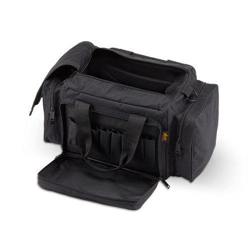 US PeaceKeeper Products P22320 - Competitor Range Bag - Heavy-Duty Water-Resistant Fabric - Wrap Around Handles - Padded Pockets - Black