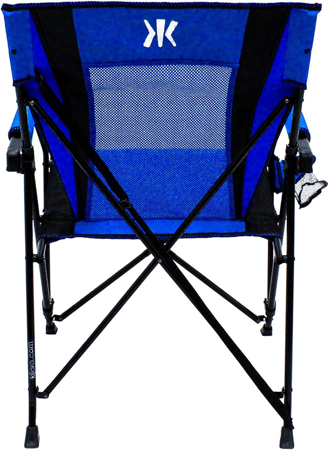 Kijaro Enjoy Versatile Folding Sports, Outdoor Chair & Lawn Chair, Dual Lock Feature, Maldives Blue (Hard Arm)
