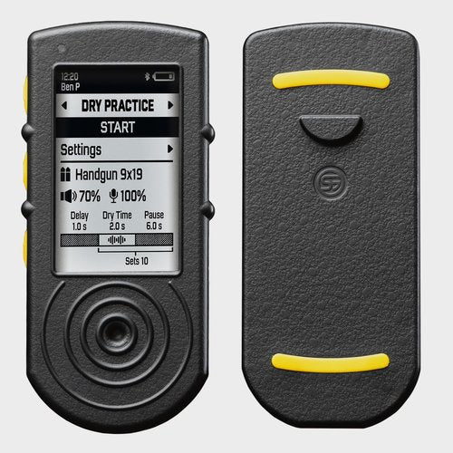 SG Timer 2 | Smart Shot Timer for Training & Dry Fire Practice, Water Resistant, Next-gen Sensor, Bluetooth & Free Mobile app with Extra Features.