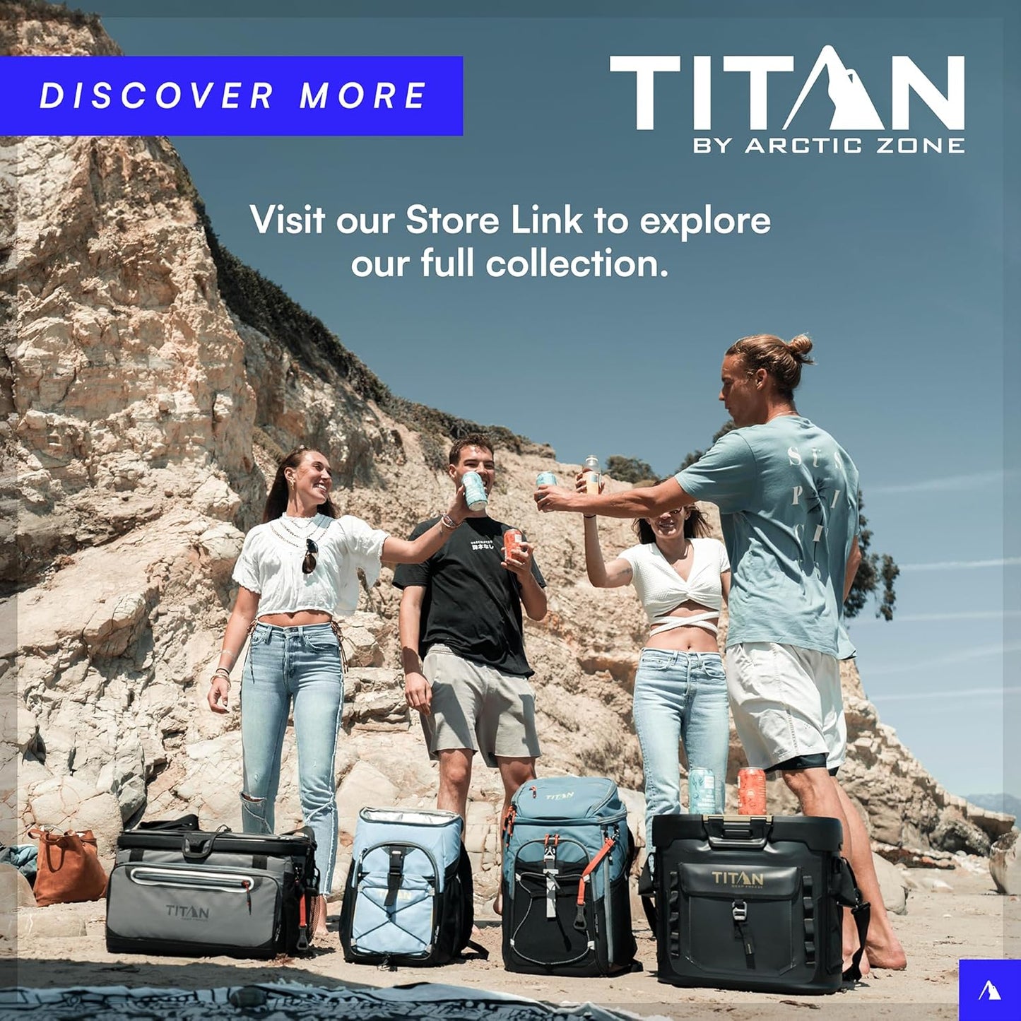 Titan by Arctic Zone Deep Freeze 30 Can Insulated Tote Bag