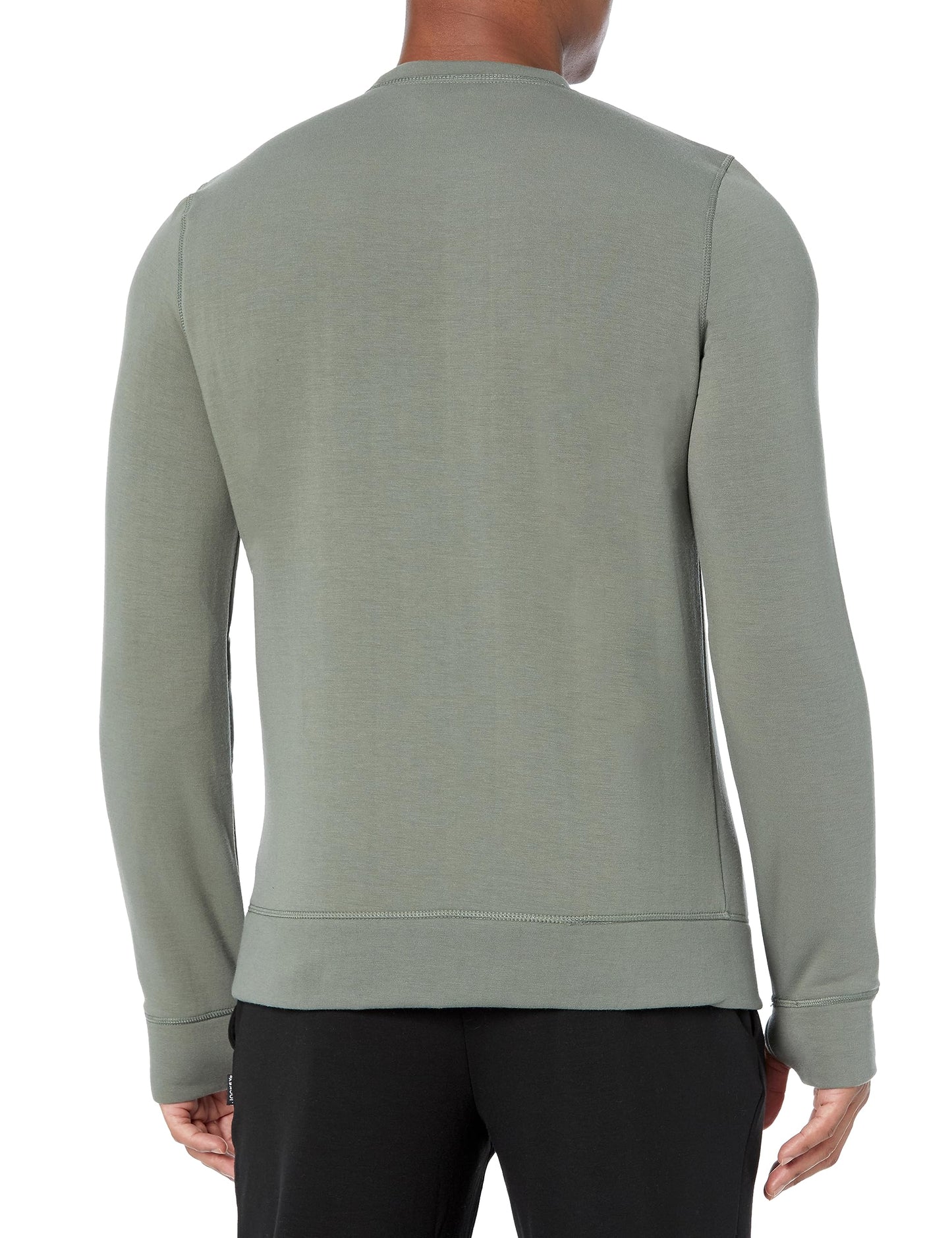 Jockey Men's Cozy Fleece Active Pullover Sweatshirt, Agave Green, X-Large