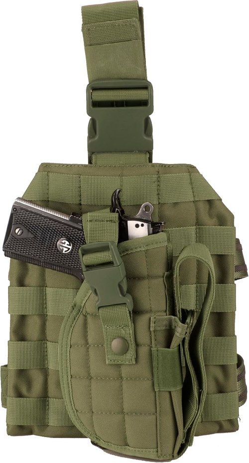 Barska VX-100 Tactical Airsoft & Paintball Vest with MOLLE System & Accessory Pouches