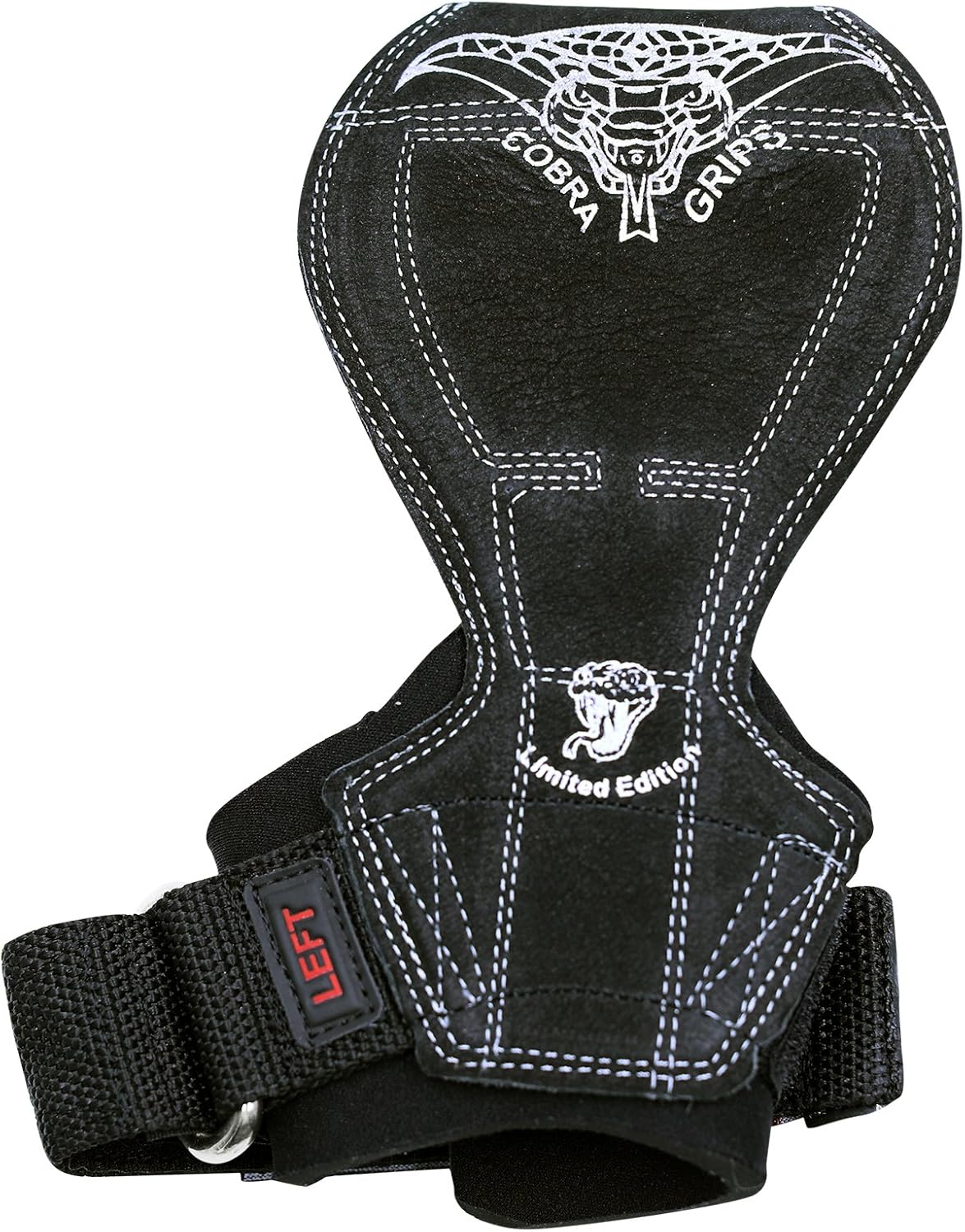 2018 Cobra Grips Flex Model Weight Lifting Gloves Heavy Duty Straps Alternative Power Lifting Hooks for Deadlifts with Padded Wrist Wrap Support Bodybuilding