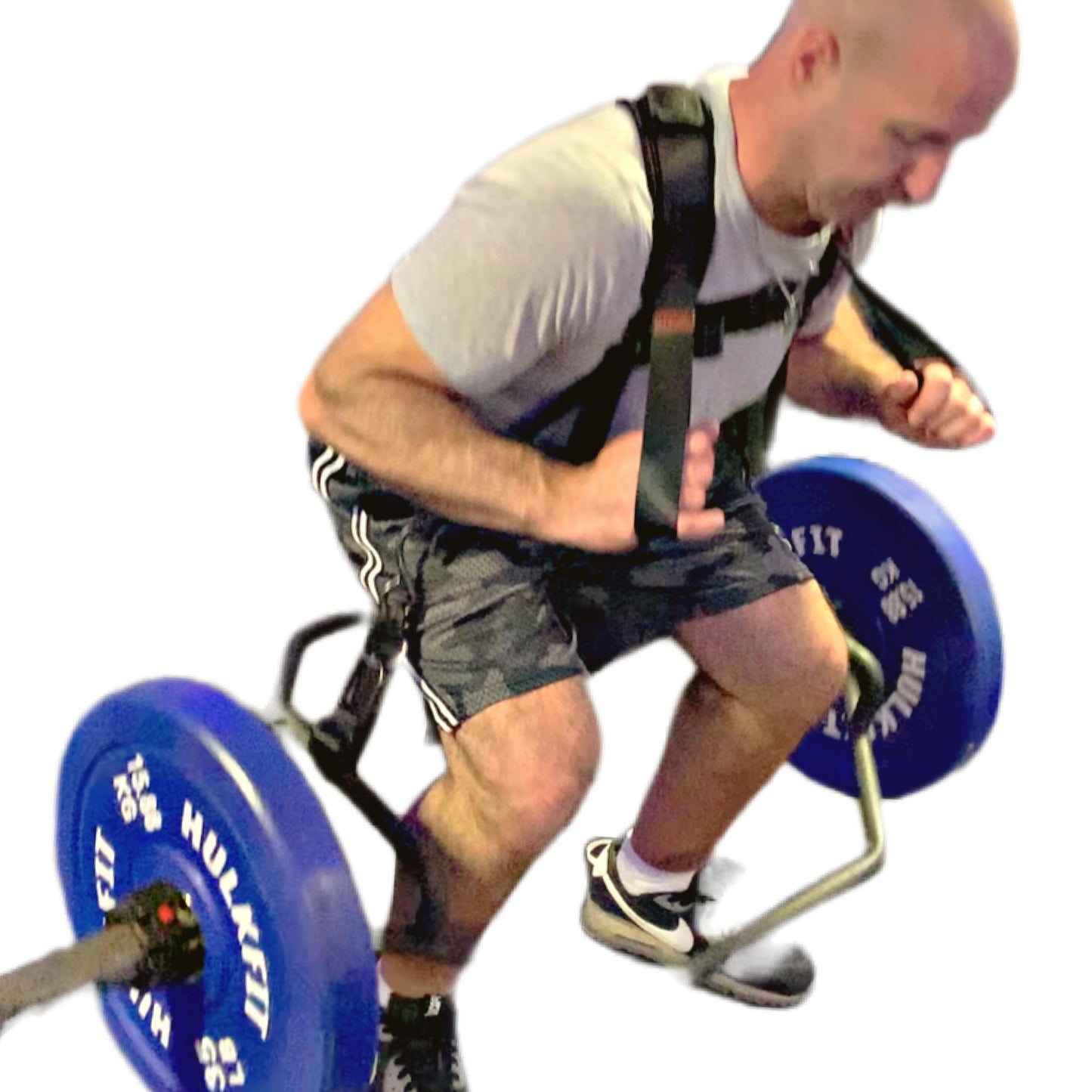 RR GET RIPPED! BY ROSENBLATT Squat Harness Premium Adjustable V3. squat deadlift lunge calf raise nordic knees over toes mobility quads glutes hamstrings calves (Black)