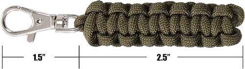 4 Pack Paracord Zipper Pulls for Backpacks, Tents, Trolley Cases, Traveling Cases, Jackets and Many Other Items That with Zippers