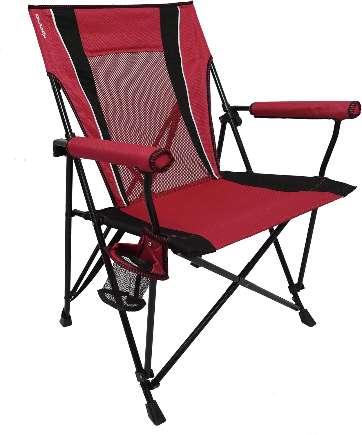 Kijaro Enjoy Versatile Folding Sports, Outdoor Chair & Lawn Chair, Dual Lock Feature, Maldives Blue (Hard Arm)