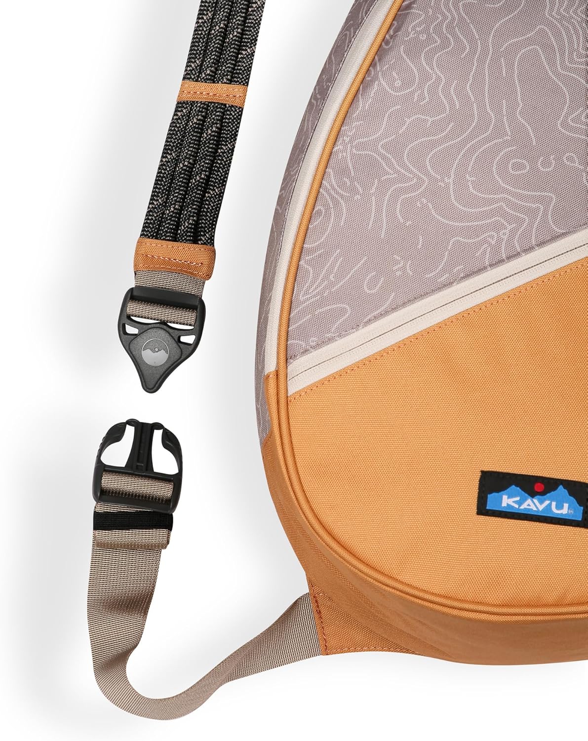 KAVU Paxton Pack Backpack Rope Sling Bag - Jet Black