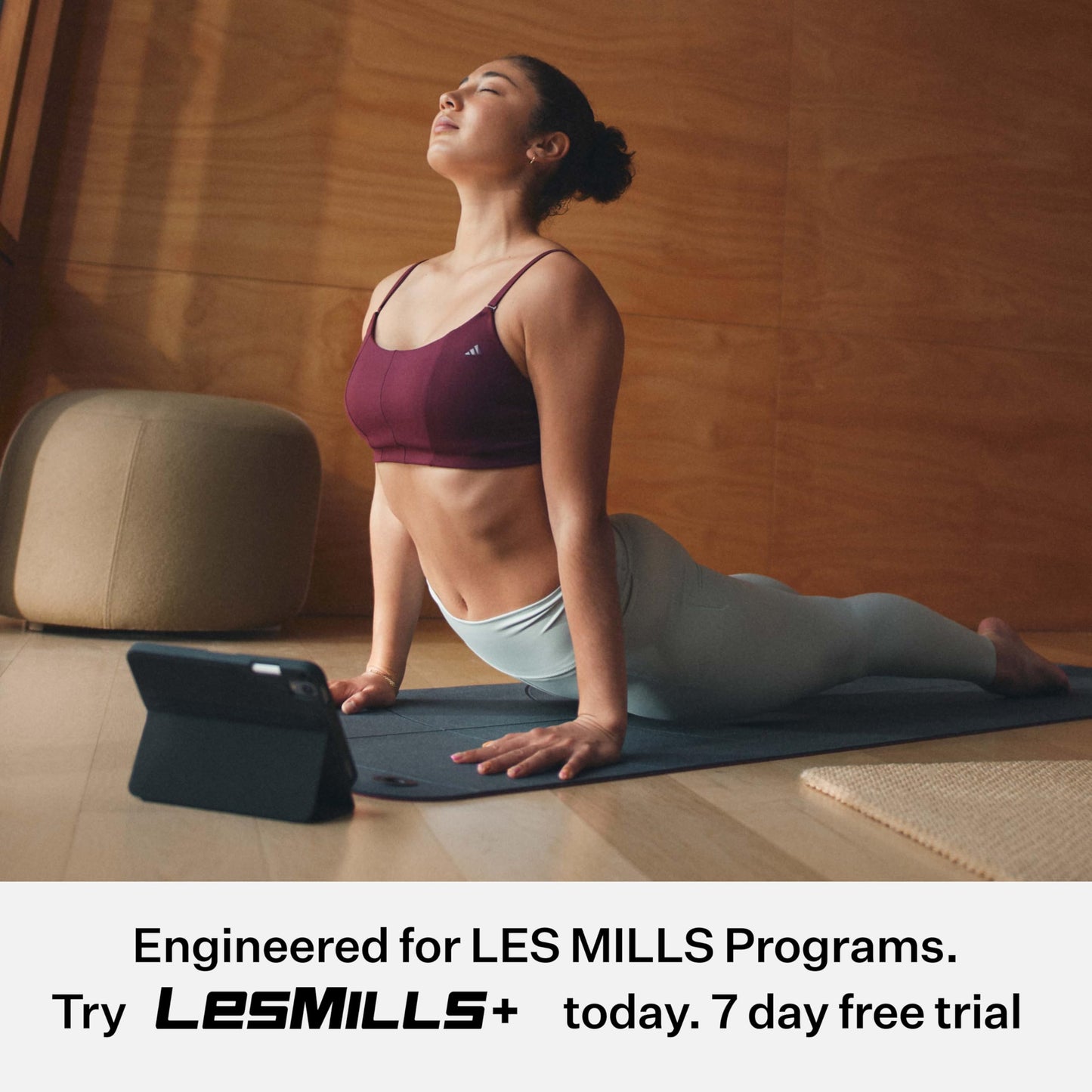 Les Mills™ Vertical Storage Rack for Exercise Equipment