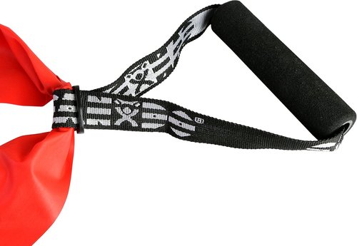 Cando 10-5330 Handle with Adjustable Webbing For Band/Tubing, 1 Pair