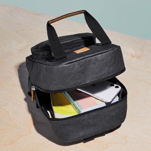 Out of the Woods Backpack Mini, Reusable and Eco-Friendly, Black