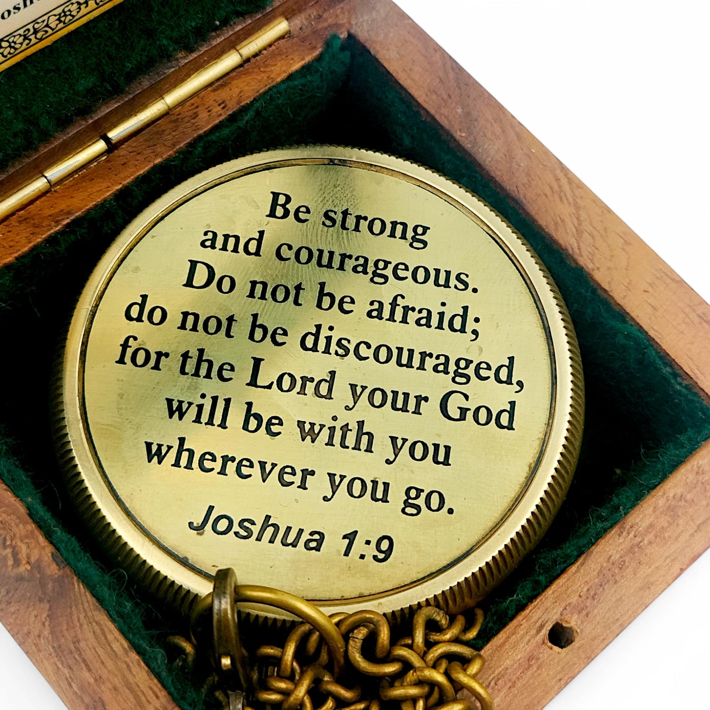 KHUMYAYAD - Antique Brass Compass Navigation Tools, Baptism Gifts for Boys, Confirmation Gifts, First Holy Communion Gifts for Boys, First Reconciliation Gifts, Religious Gifts for Men