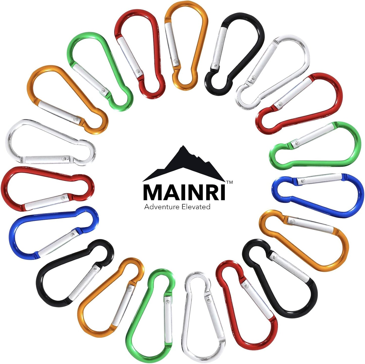 Carabiner Clip Keychain Small Carabiner Mini Carabiner Spring Aluminum Carabiner Outdoor Caribeaners Small Keychain Carabeaner Ring Carabiner Keychain Bulk Mini Keychain Clip
