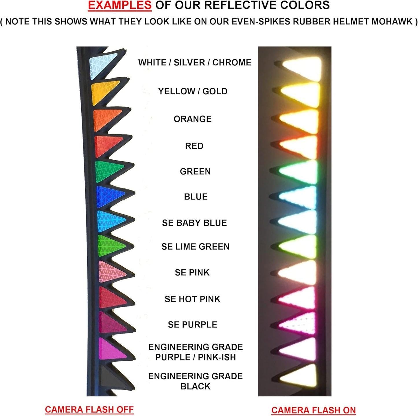 customTAYLOR33 High Intensity Reflective Straight Strips - (33) 12" Strips (Many Colors) (Red)