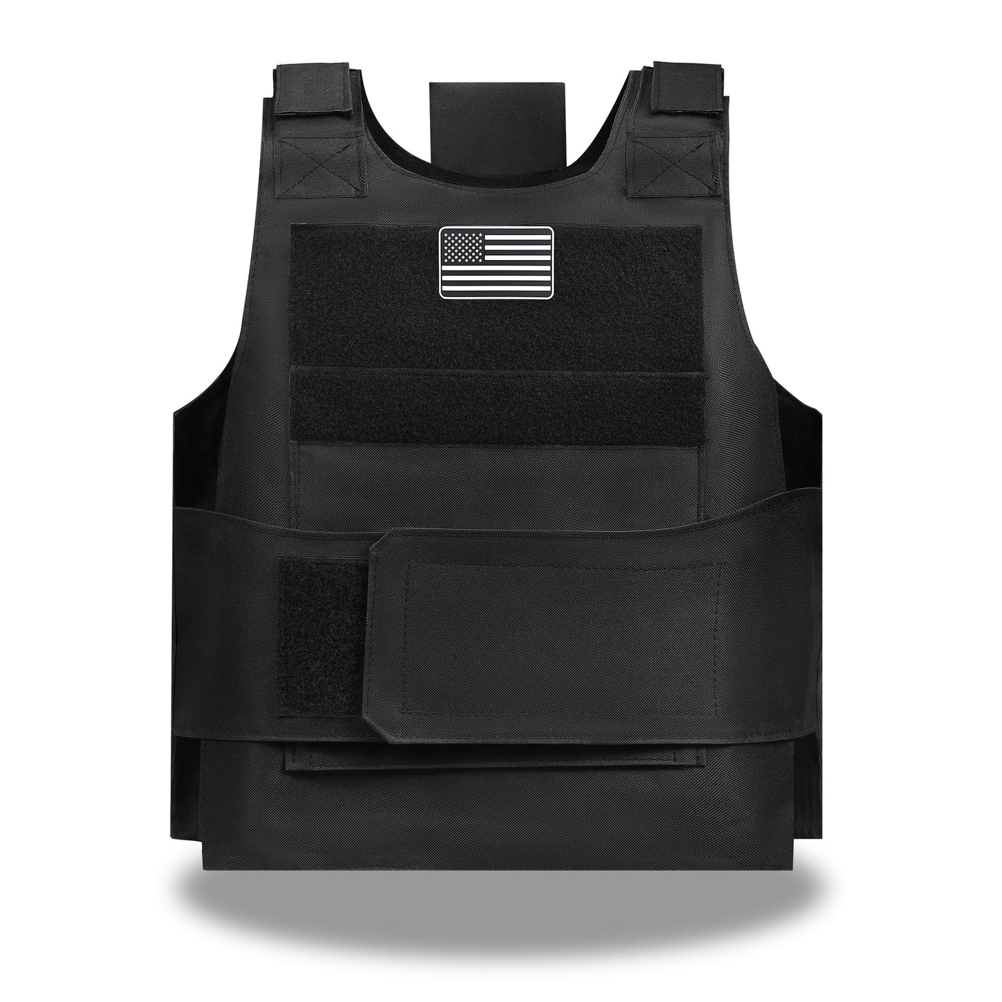 IEausncd Tactical Vest Outdoor, Adjustable Training Protective Vest, Suitable for Light Outdoor Gilet Equipment, S-XXL