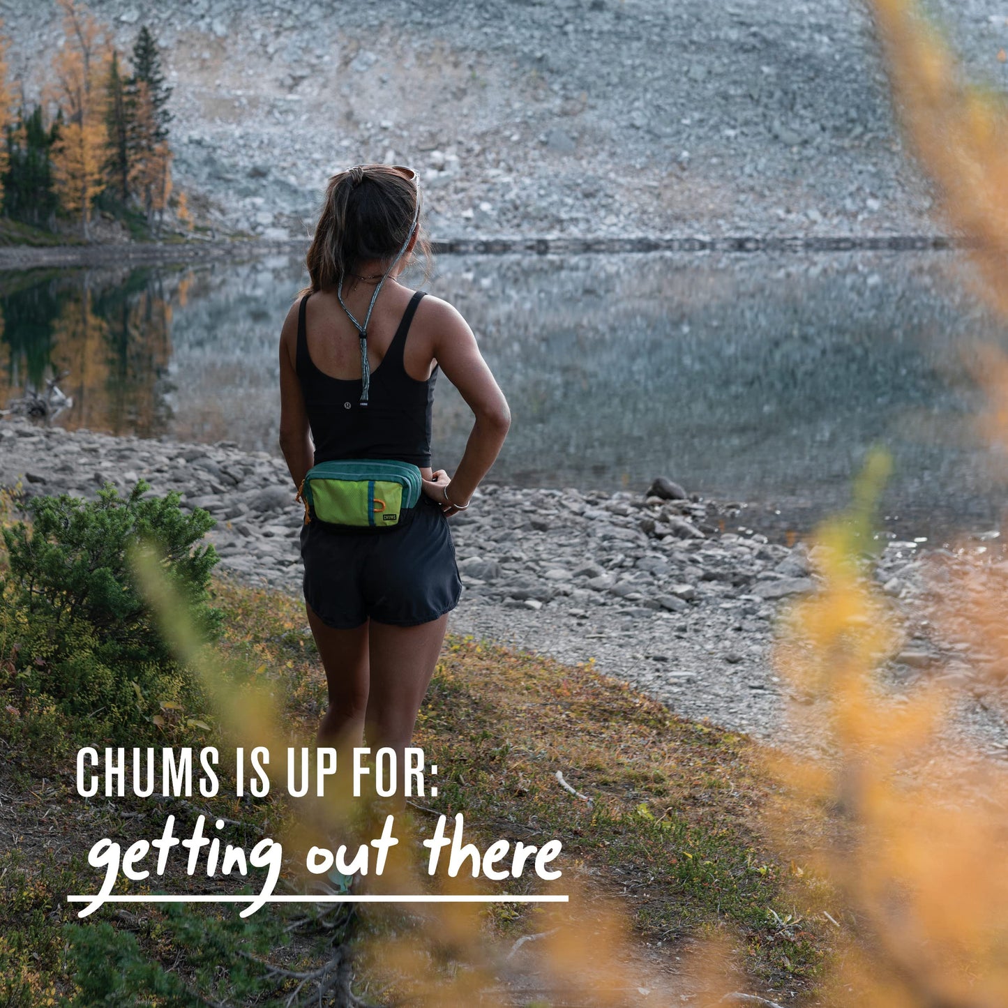 Chums Trekker Waist Pack - Unisex Tactical Fanny Pack & Bum Bag with multiple Storage Pockets for Travel and Hiking - Black