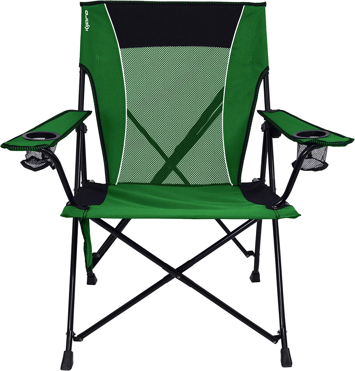 Kijaro Portable Camping Chairs - Enjoy the Outdoors with a Versatile Folding Sports Chair for Outdoor & Lawn - Dual Lock Feature Locks Position – Hallet Peak Gray