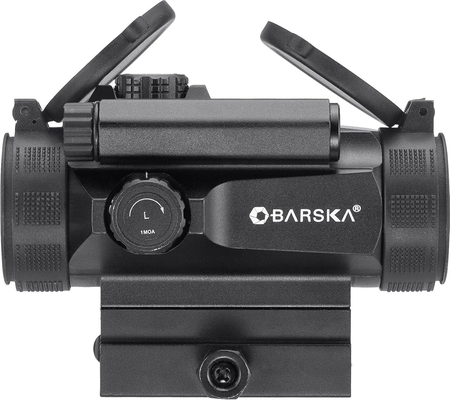 Barska Red Dot Sight – Compact Reflex Optic Scope with Adjustable Brightness for Rifles, Shotguns, Handguns, and Crossbows