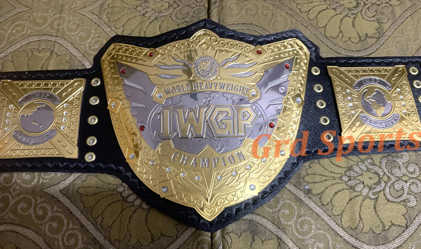 GRD V5 Heavyweight Wrestling Championship Belt Dual Gold Plated