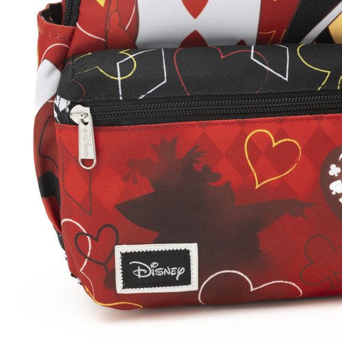 Wondapop - Queen of Hearts 13"" Nylon Daypack, Red