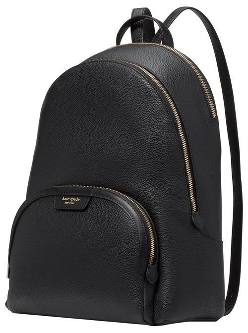 kate spade new york Hudson Pebbled Leather Backpack, Black