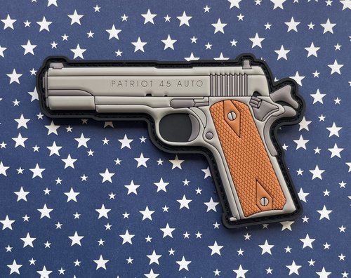 Patriot Patch Co. - 1911 Classic Handgun - John Moses Browning - Patch