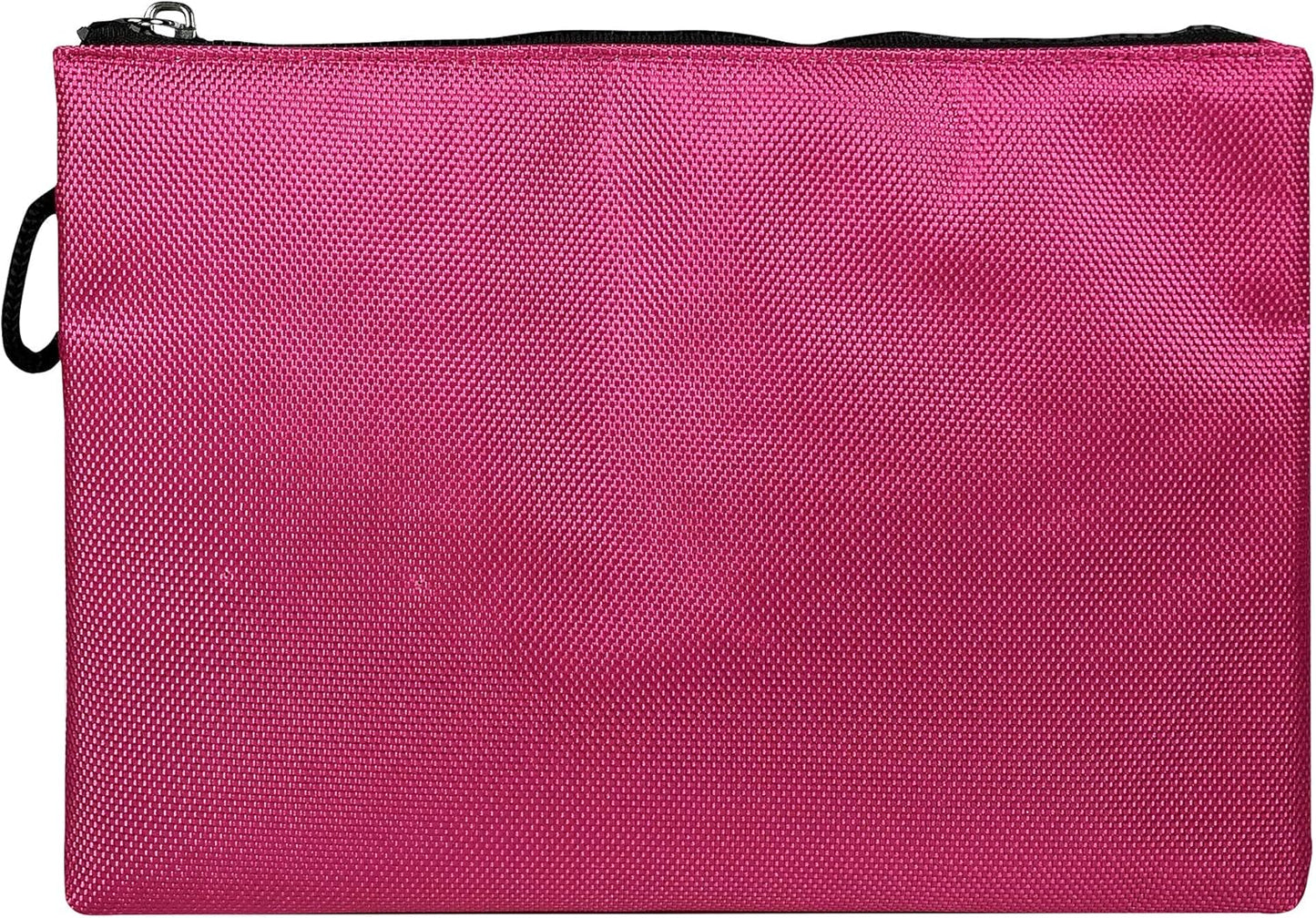 Vaultz Money Bag with Lock - 5 x 7 Inch, Men & Women's Locking Accessories Pouch for Cash, Bank Deposits, Wallet, Medicine, Phone and Credit Cards - BERRY