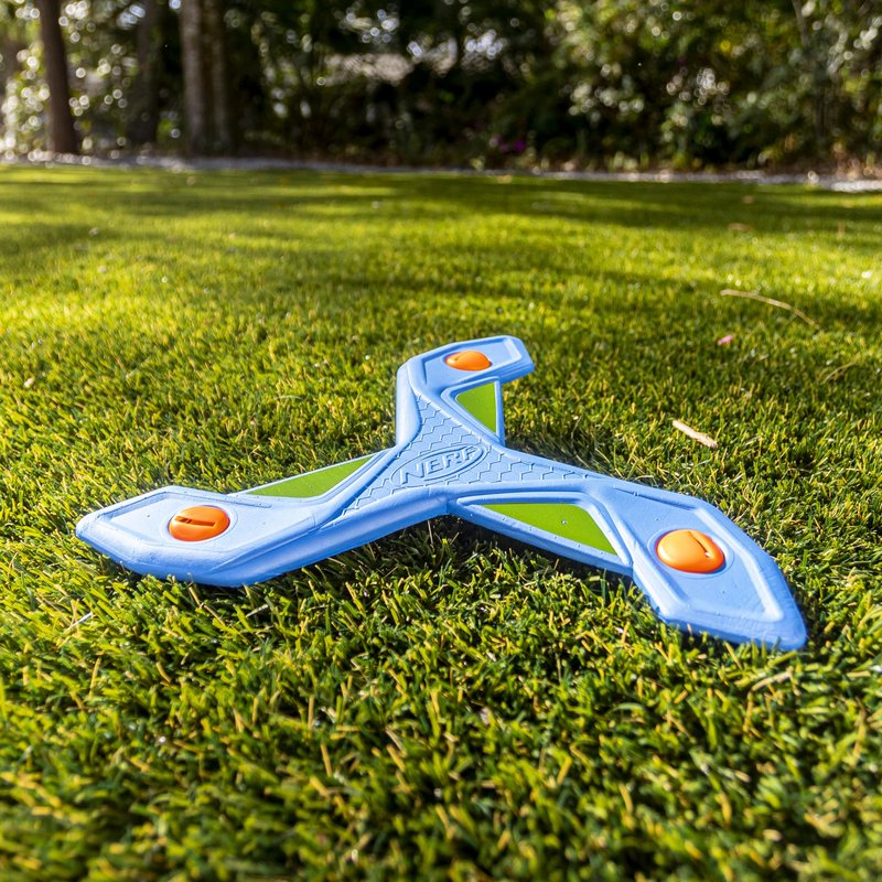 Nerf Kids Toy Boomerang - Slingerang Soft Foam Boomerang for Kids - Great Outdoor Gift for Boys + Girls - Perfect Backyard + Beach Toy