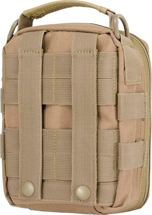 Barska Loaded Gear CX-900 First Aid Utility Pouch – MOLLE Compatible Tactical Medical Bag, Compact Dual Zipper Design, Durable Nylon