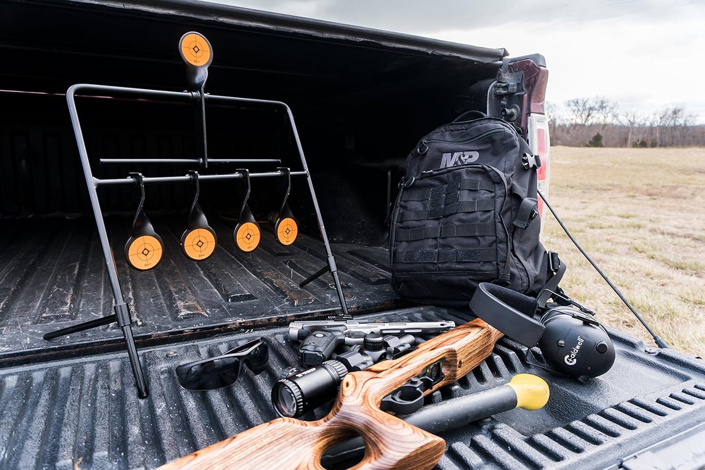 Caldwell Resetting Targets with Portable Design and Shooting Spots for Outdoor, Range, Shooting and Hunting