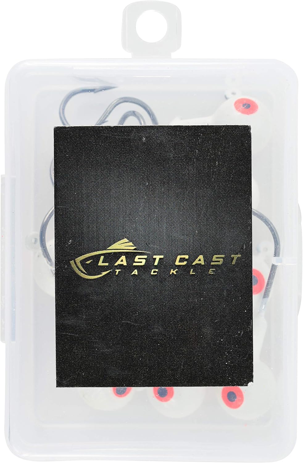 1/4-1oz White Ball Jig Heads - 10 Pack - 5 Sizes to Choose from