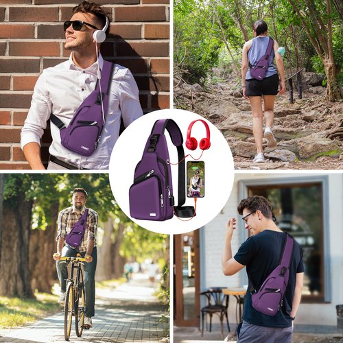 Codoule Sling Bag Crossbody Backpack for Men Women
