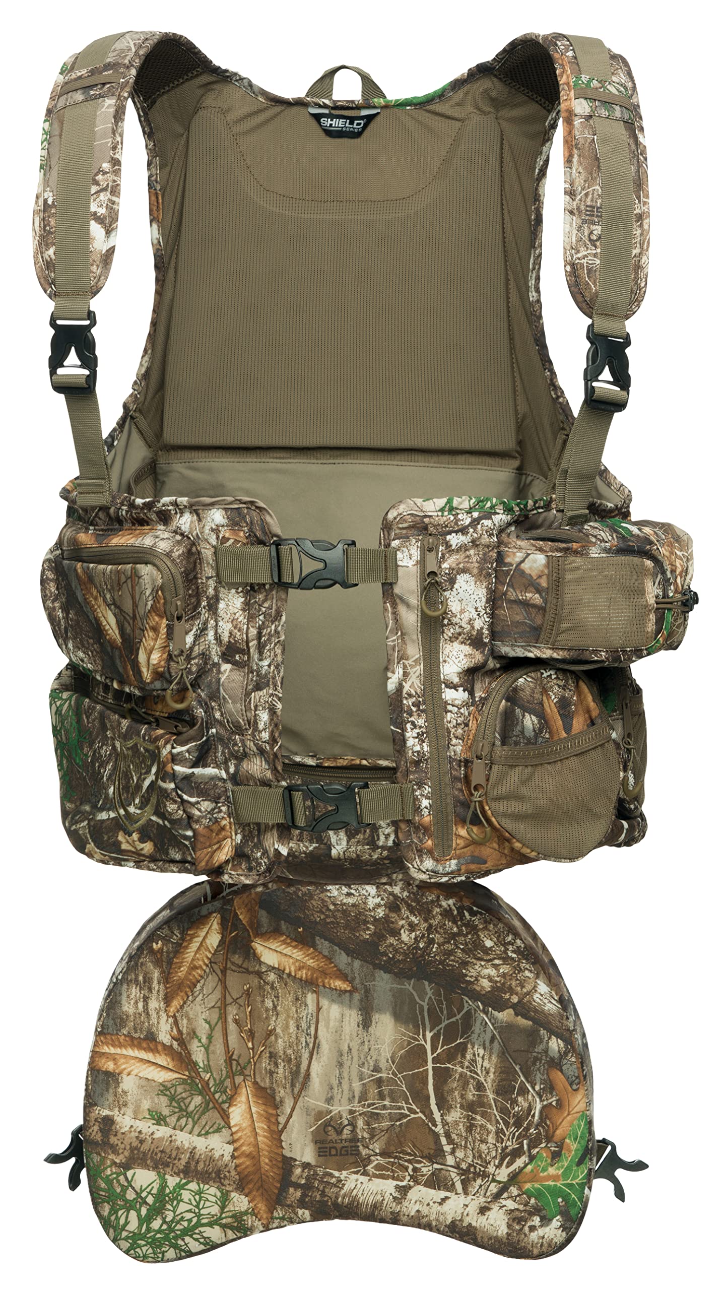 BLOCKER OUTDOORS Finisher Max Pro Turkey Vest with Detachable Seat Cushion (RT Edge)