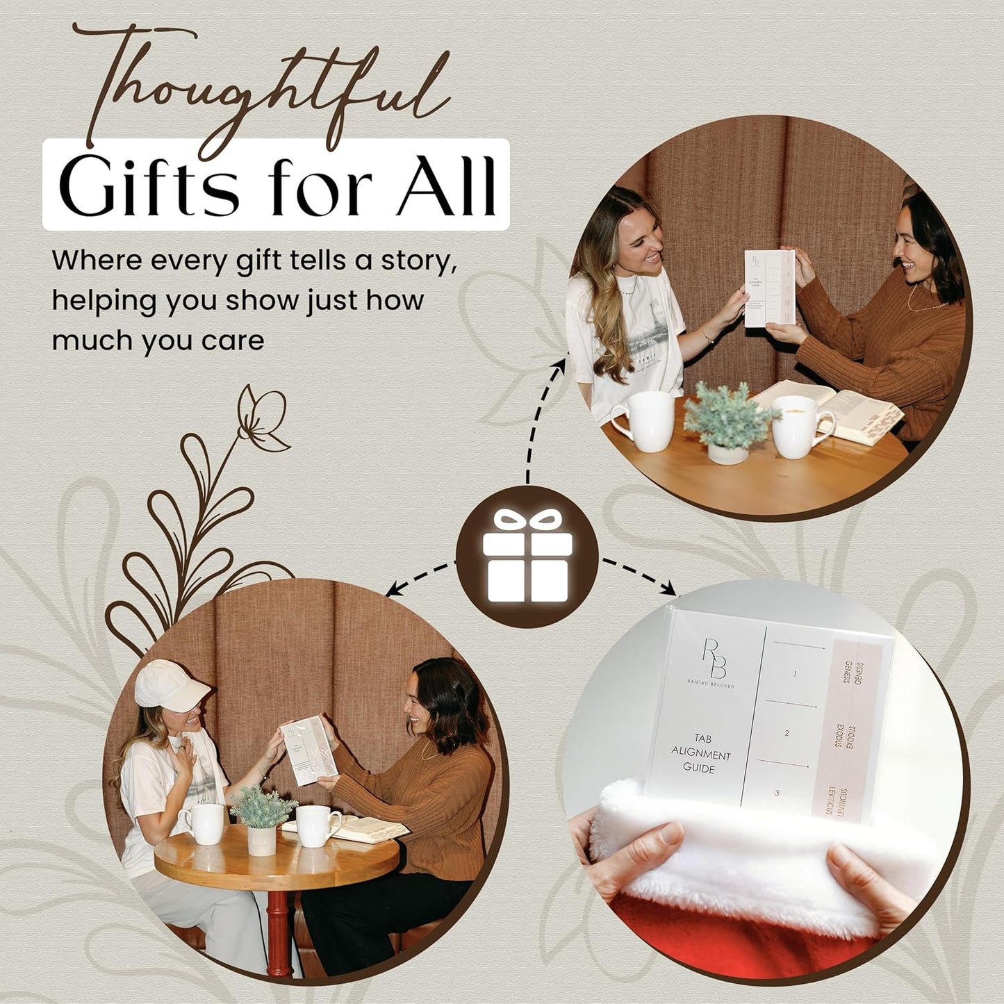 Bible Tabs for Women Study Bible, Embossed Matte Catholic Bible Tabs Gold, Laminated Bible Tabs, Bible Book Tabs w/Old & New Testament Neutral Bible Labels Tabs, Perfect Bible Study Supplies Oak