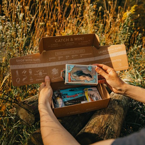 Catch Co Mystery Tackle Box Freshwater Catch All Fishing Kit | MultiSpecies | Largemouth Bass | Smallmouth Bass | Trout | Panfish