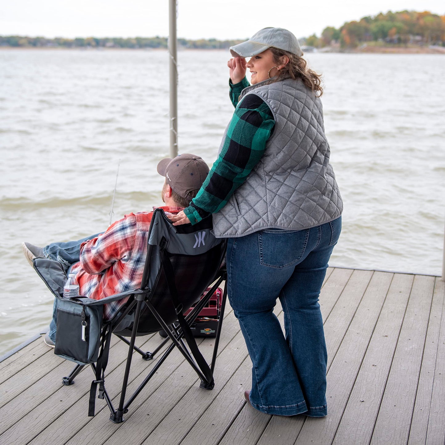Kijaro Elite Sling Camping Chair - Perfect for Chilling at Outdoor Activities, Sports Games, & Family Events - Hallett Peak Gray…