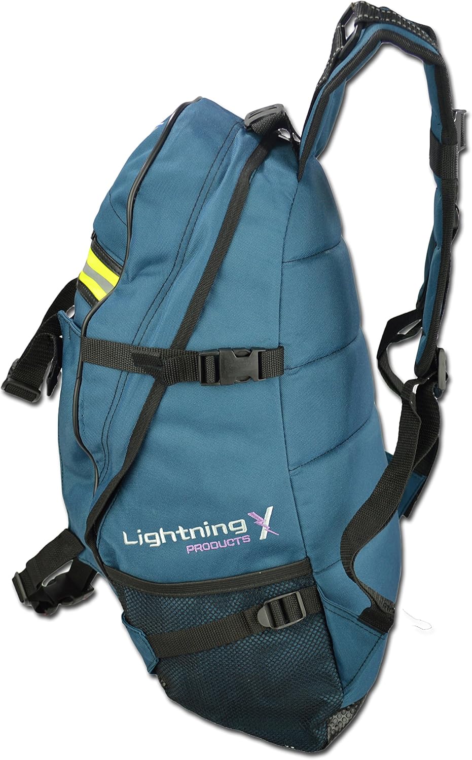 Lightning X Products EMS Special Events First Aid EMT First Responder Trauma Backpack BLS Bag - Fluorescent Orange