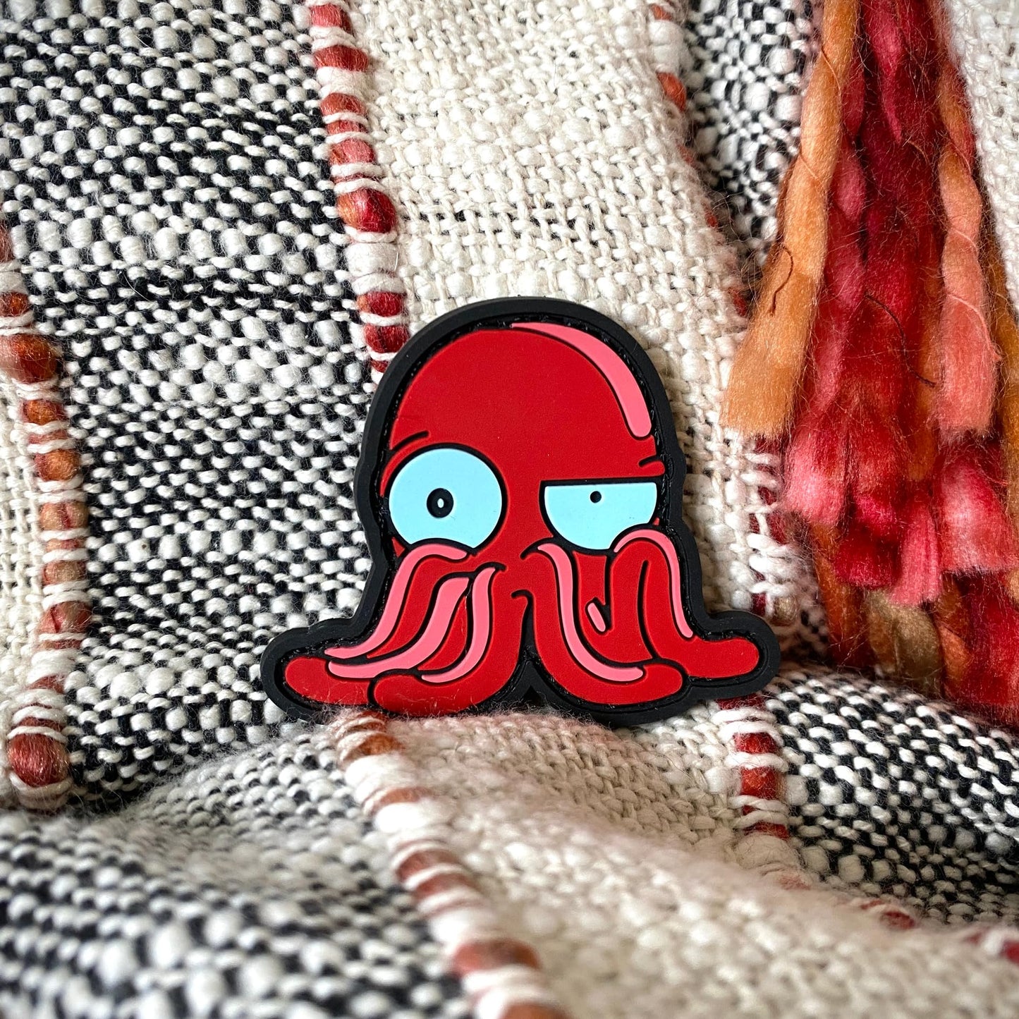 Tentacle Man - PVC Morale Patch | Hook & Loop Backing