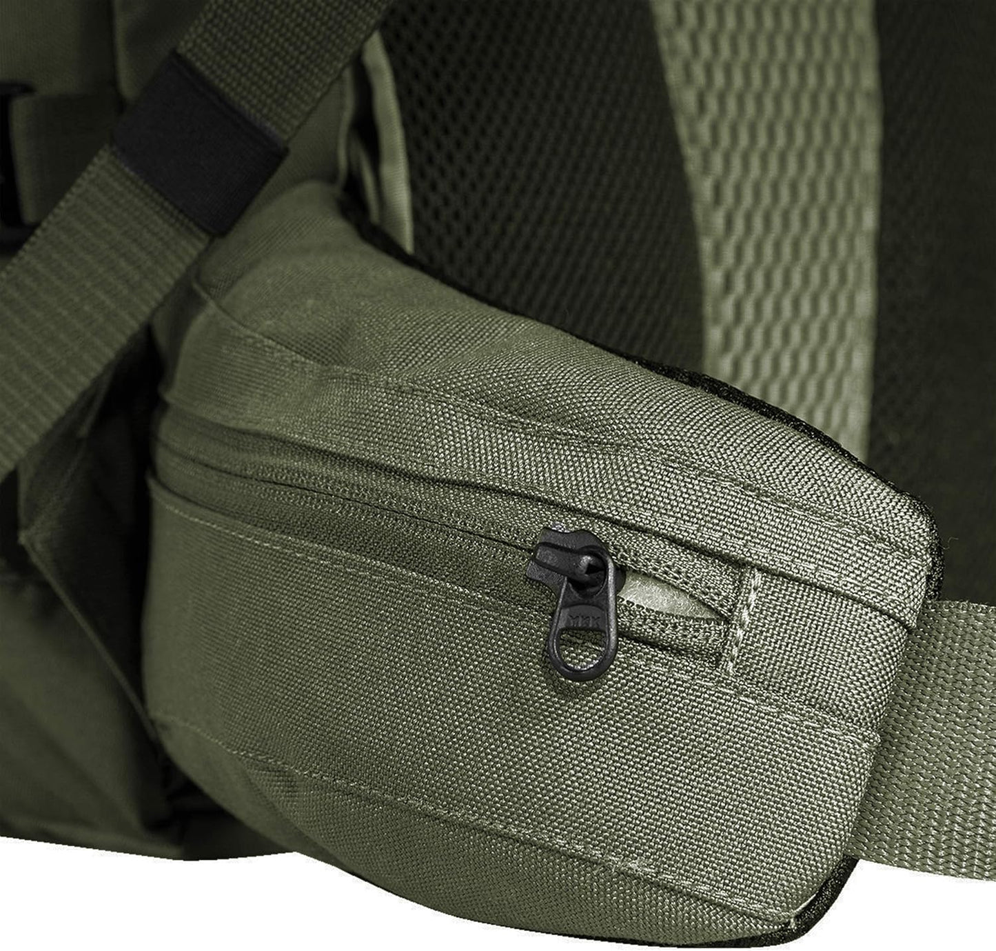 Tasmanian Tiger Mission Pack Mk II, 37L Combat Backpack with Laser Cut MOLLE System, YKK RC Zippers, Olive