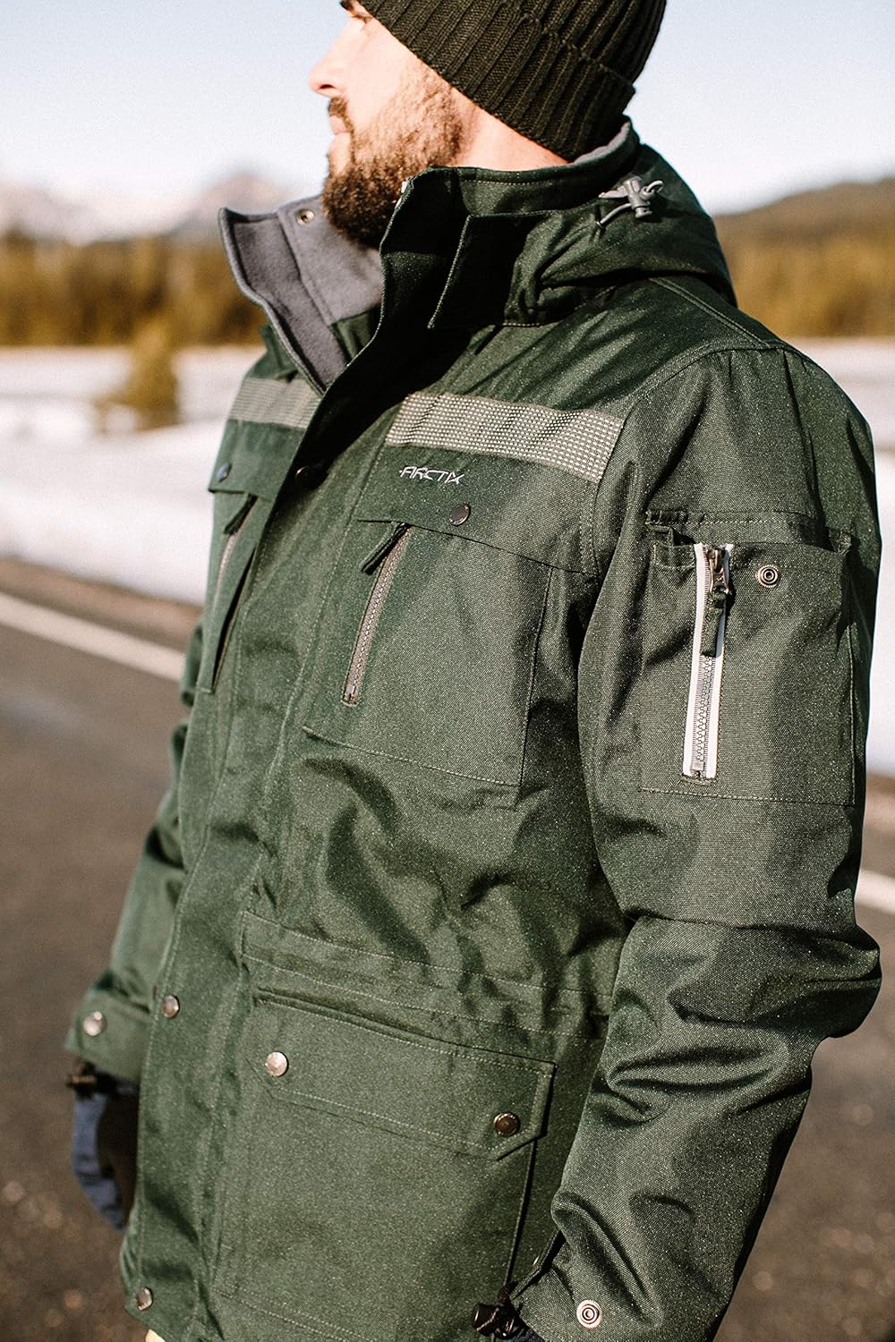 Arctix Men's Performance Tundra Jacket With Added Visibility