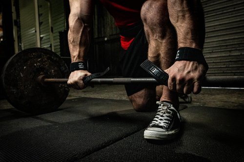 Westside Barbell Padded Wrist Straps with Premium No-Slip Grip (1 pair), Black, for Deadlifts, Rows Powerlifting, Bodybuilding, Weightlifting, Strength Training