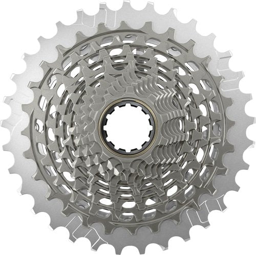 SRAM RED XG-1290 Cassette - 12-Speed, 10-33t, for XDR Driver Body, Silver, E1