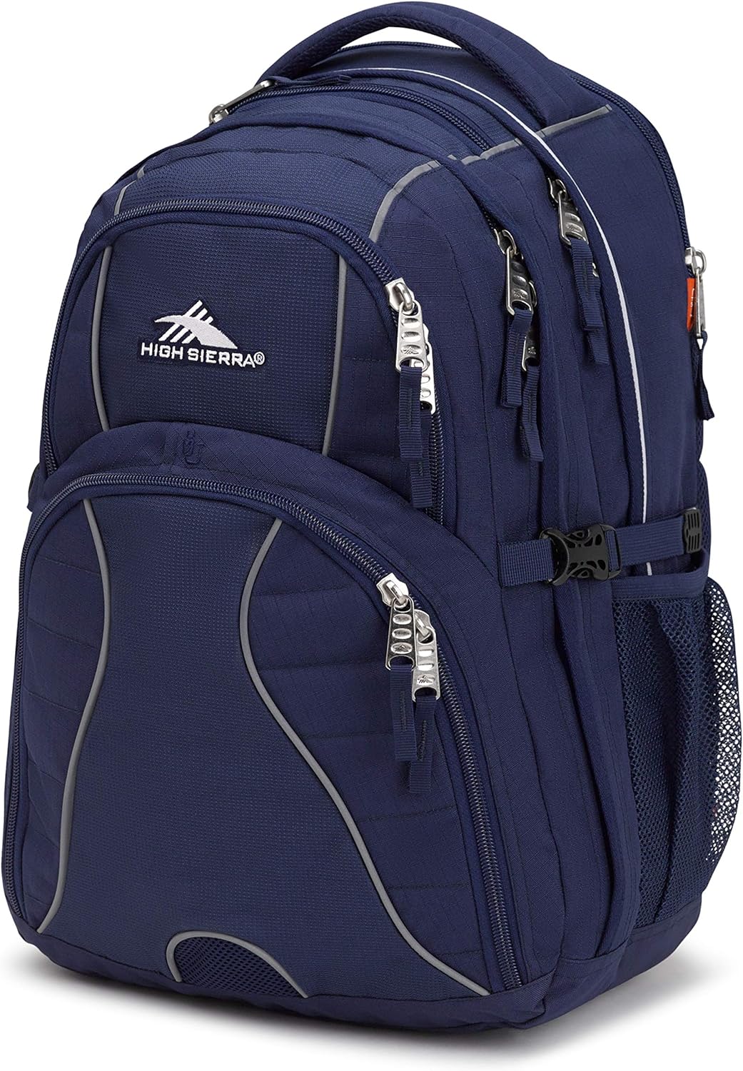 High Sierra Swerve Laptop Backpack, Crimson/Black, One Size