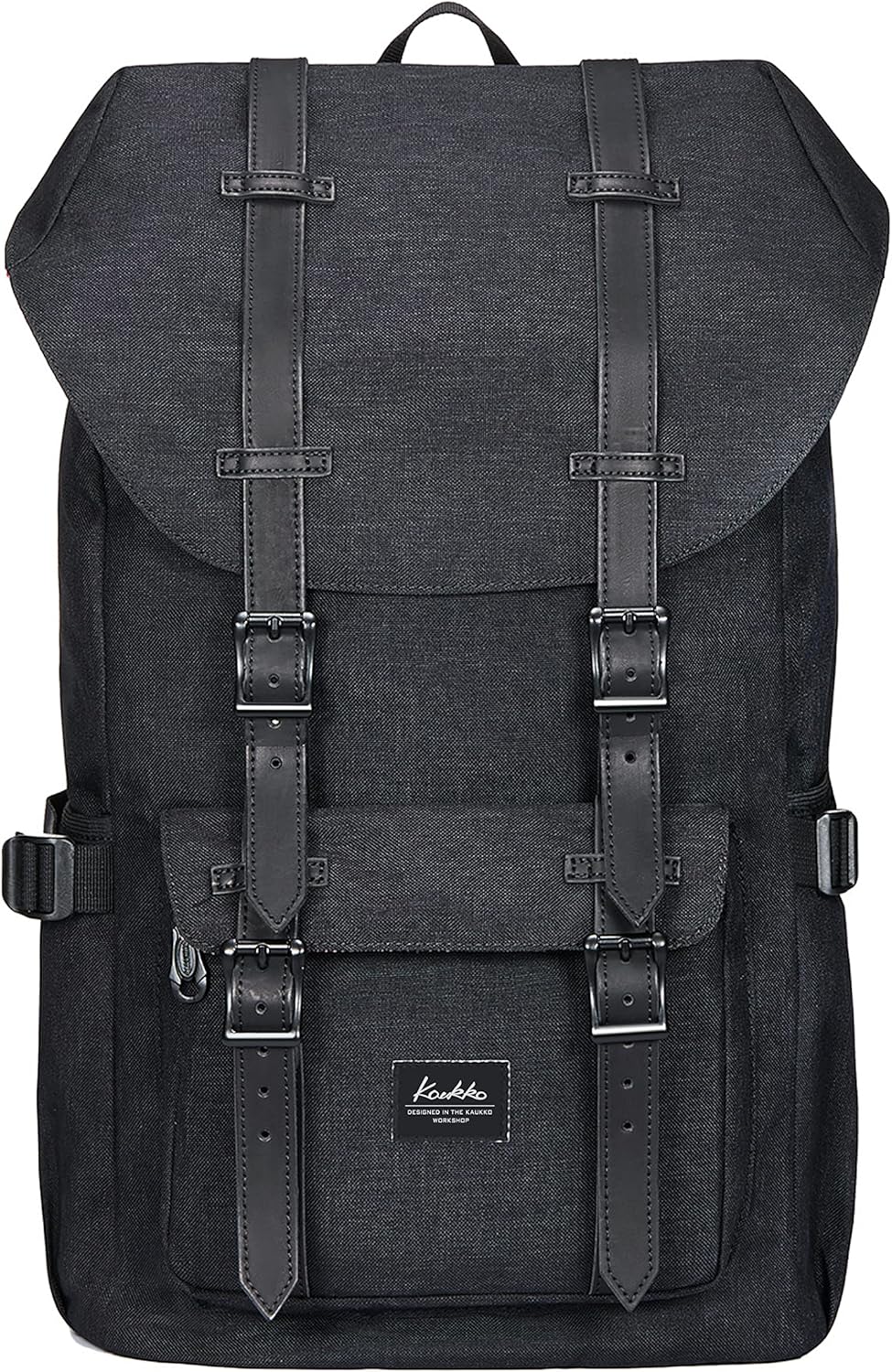KAUKKO Backpack, (Black (E5-3), 45 x 27 x 17cm (HxBxT)