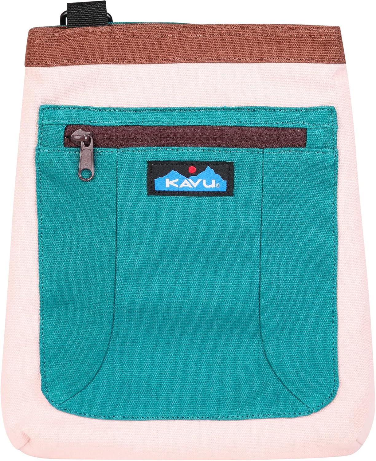 KAVU Keepalong Semi Padded Sling Canvas Rope Crossbody Bag