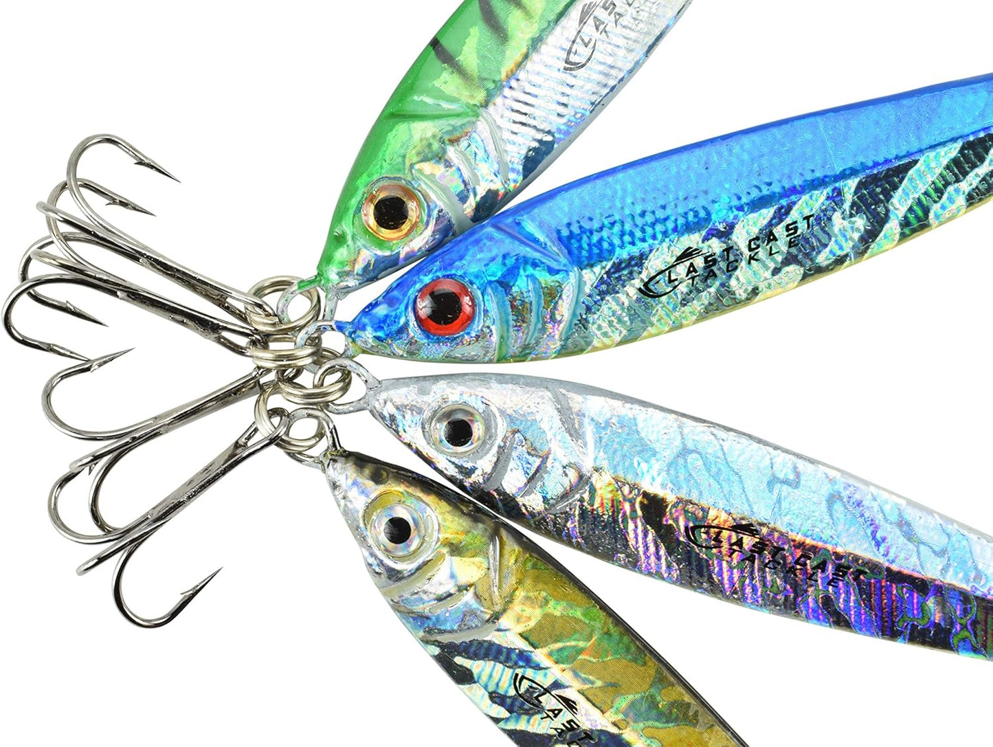 1.5oz-2.5oz Bullet Jig - 3 Pack - 4 Colors & 3 Weights to Choose from