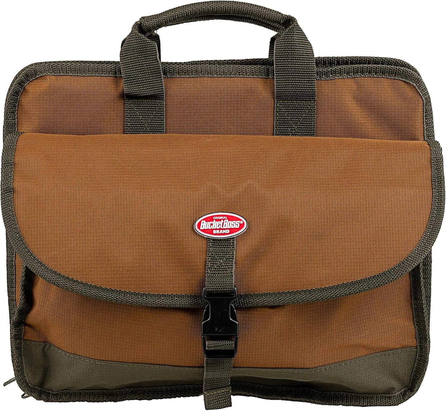 Bucket Boss Contractor's Briefcase in Brown, 62100, Brown|Brown and Green